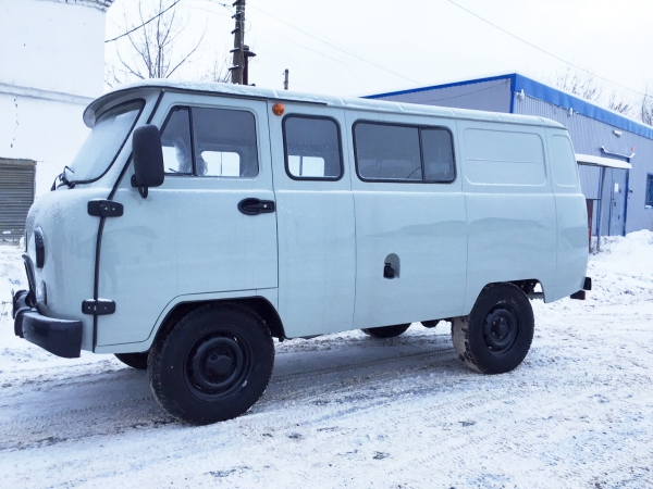 UAZ 390995 (УАЗ-390995)  гбо 4-го поколения OMVL (Италия) CNG (метан) металлокомпозитные баллоны (тип-3) объемом по 100 литров каждый.