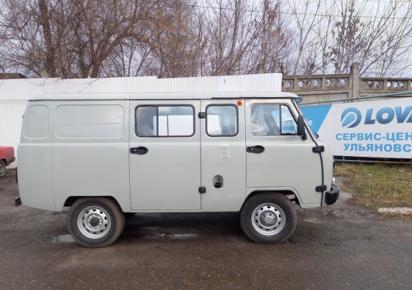 UAZ 390995 (УАЗ-390995)  гбо 4-го поколения Lovato (Италия) CNG (метан) металлические баллоны (тип-1) объемом по 50 литров каждый.