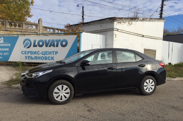 Toyota Corolla (Тойота Королла) гбо 4-го поколения Lovato (Италия) CNG (метан) цельнометаллический баллон (тип 1) 62 литра.