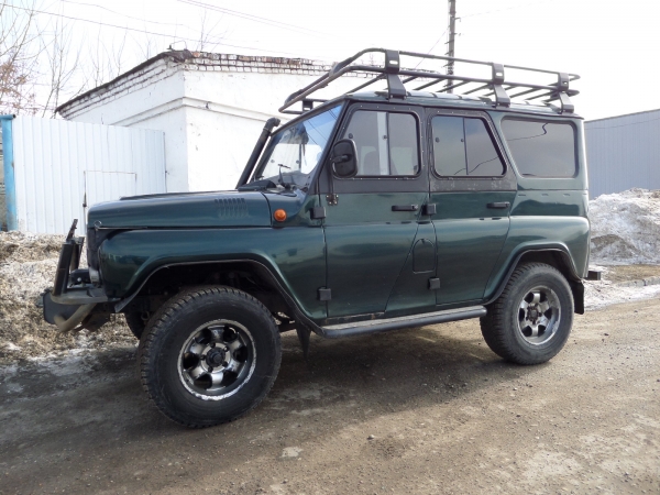 УАЗ 315195 (UAZ HUNTER) гбо пропан 4-го поколения LOVATO (Италия) баллон 65 литров