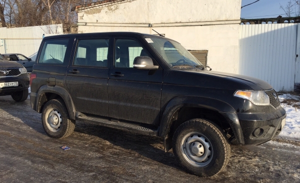 UAZ  PATRIOT (УАЗ ПАТРИОТ)  гбо 4-го поколения Lovato (Италия) CNG (метан) металлические баллоны (тип-1) объемом по 62 литра каждый.