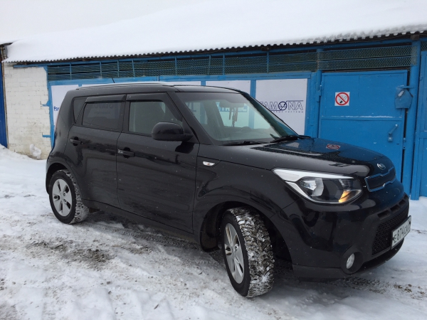 KIA Soul (КИА СОУЛ)  гбо пропан 4-го поколения LOVATO (Италия)  баллон 42 литра.