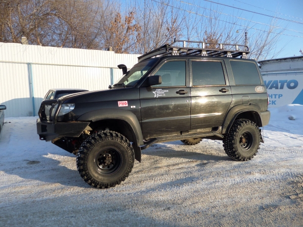 UAZ  PATRIOT (УАЗ ПАТРИОТ)  гбо 4-го поколения LOVATO (Италия) баллон 100 литров